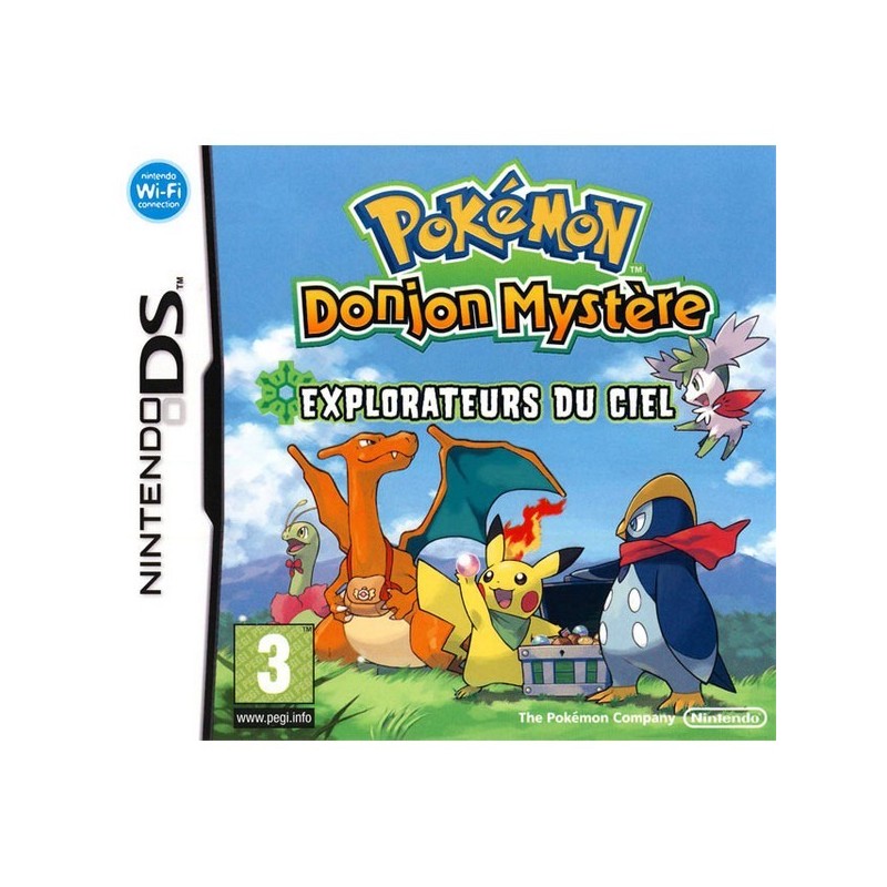 Pokémon Donjon Mystère : Explorateurs Du Ciel Pokémon - Donjon Mystère - Explorateurs du Ciel - DS - Atlas Game Shop