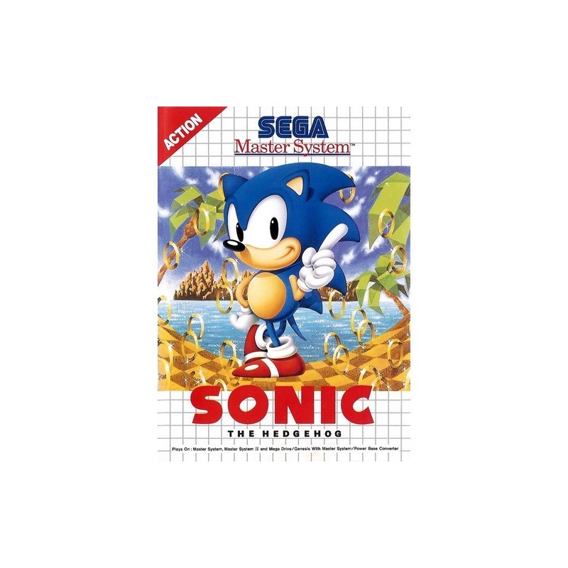 Sonic The Hedgehog - MASTER SYSTEM