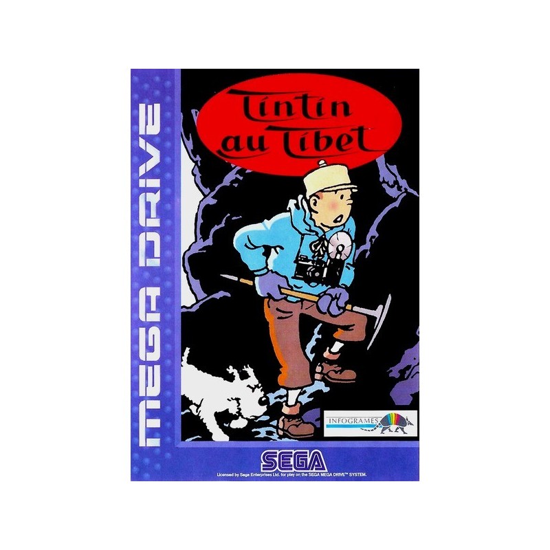 Tintin au Tibet - MEGADRIVE