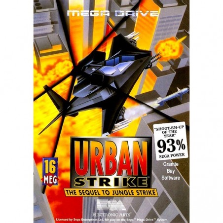 Urban Strike : The Sequel to Jungle Strike - MEGADRIVE