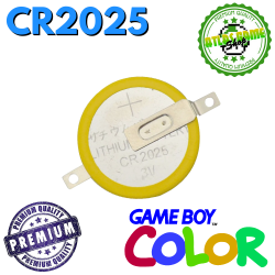 Button Cell - W/ Soldering TABS - Game Cartridges - CR2025